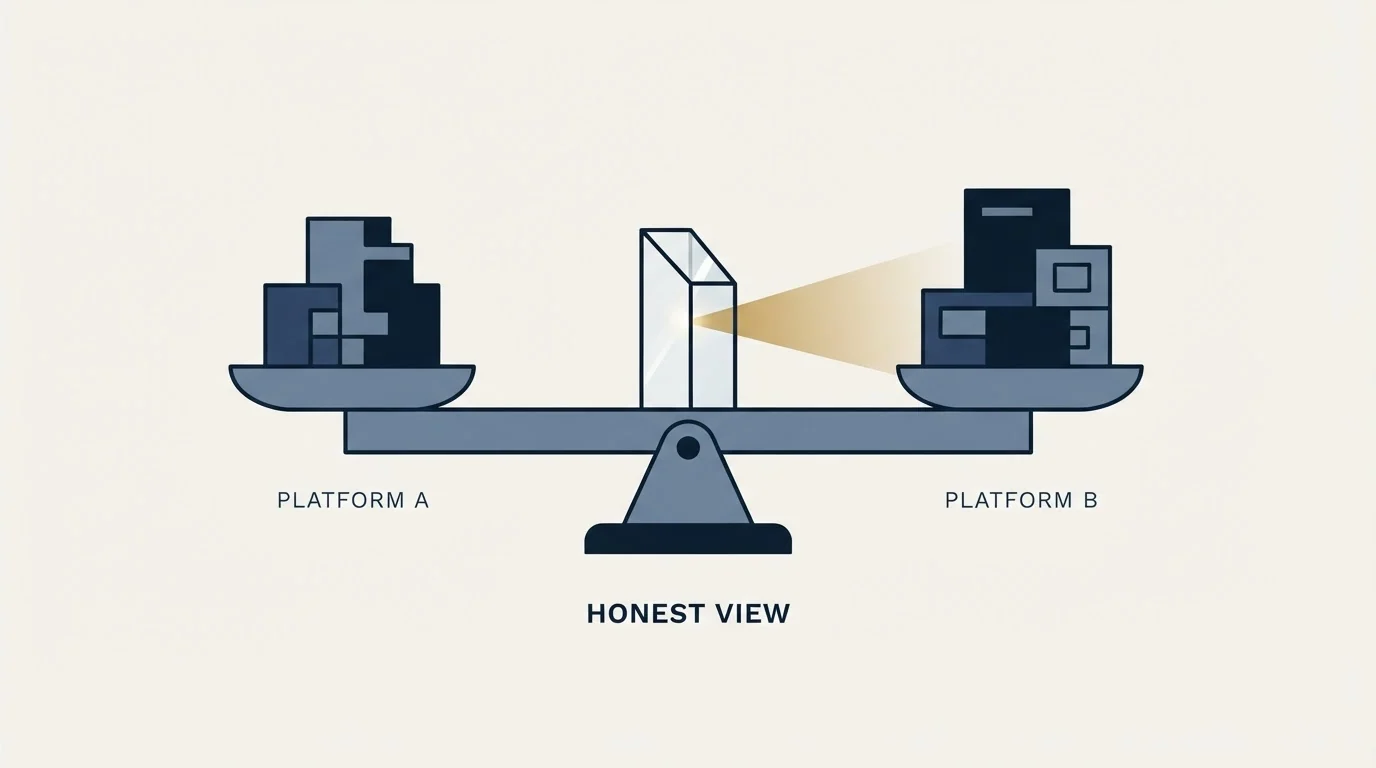 Section illustration: The pricing question, answered honestly
