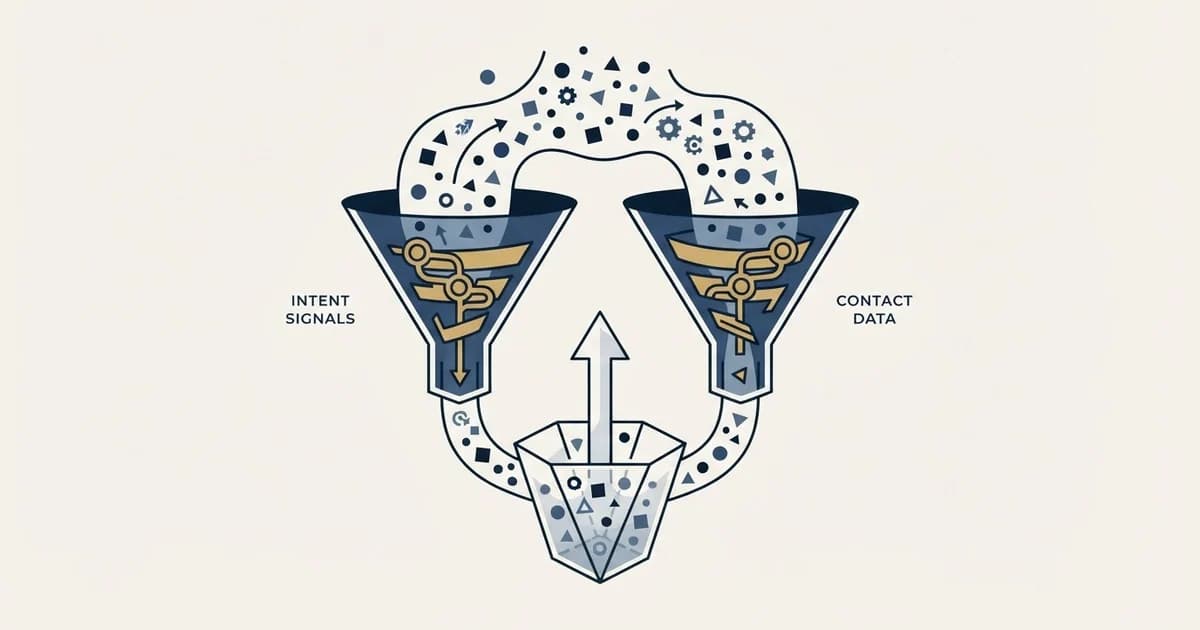 Editorial illustration for 6sense vs ZoomInfo