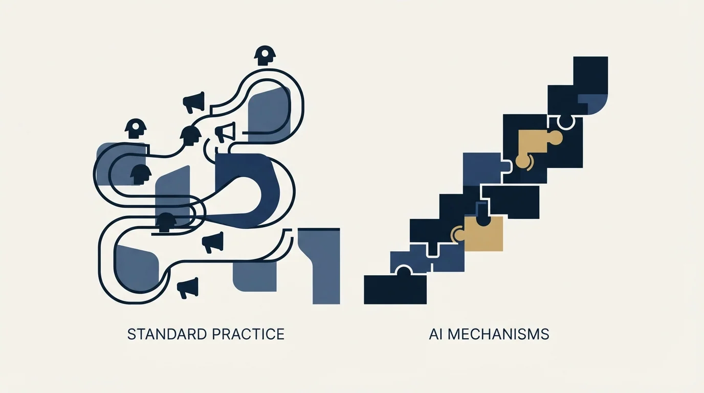 Section illustration: Where we differ from standard practice