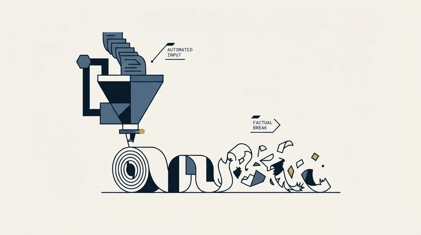 Section illustration: The factual-claims problem, stated plainly