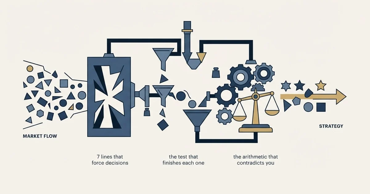 Editorial illustration for Go-to-Market Strategy Template