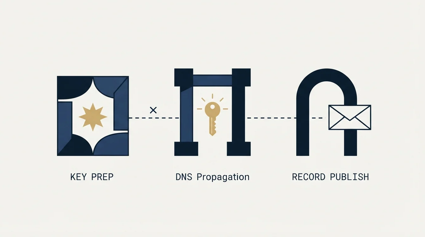 Section illustration: Publishing it, and the ordering that matters