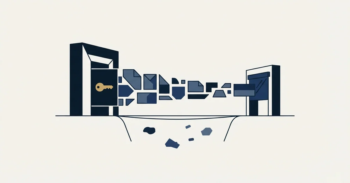 Editorial illustration for DKIM on Google Workspace