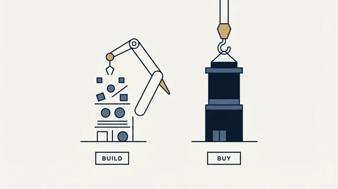 Section illustration: Build against buy