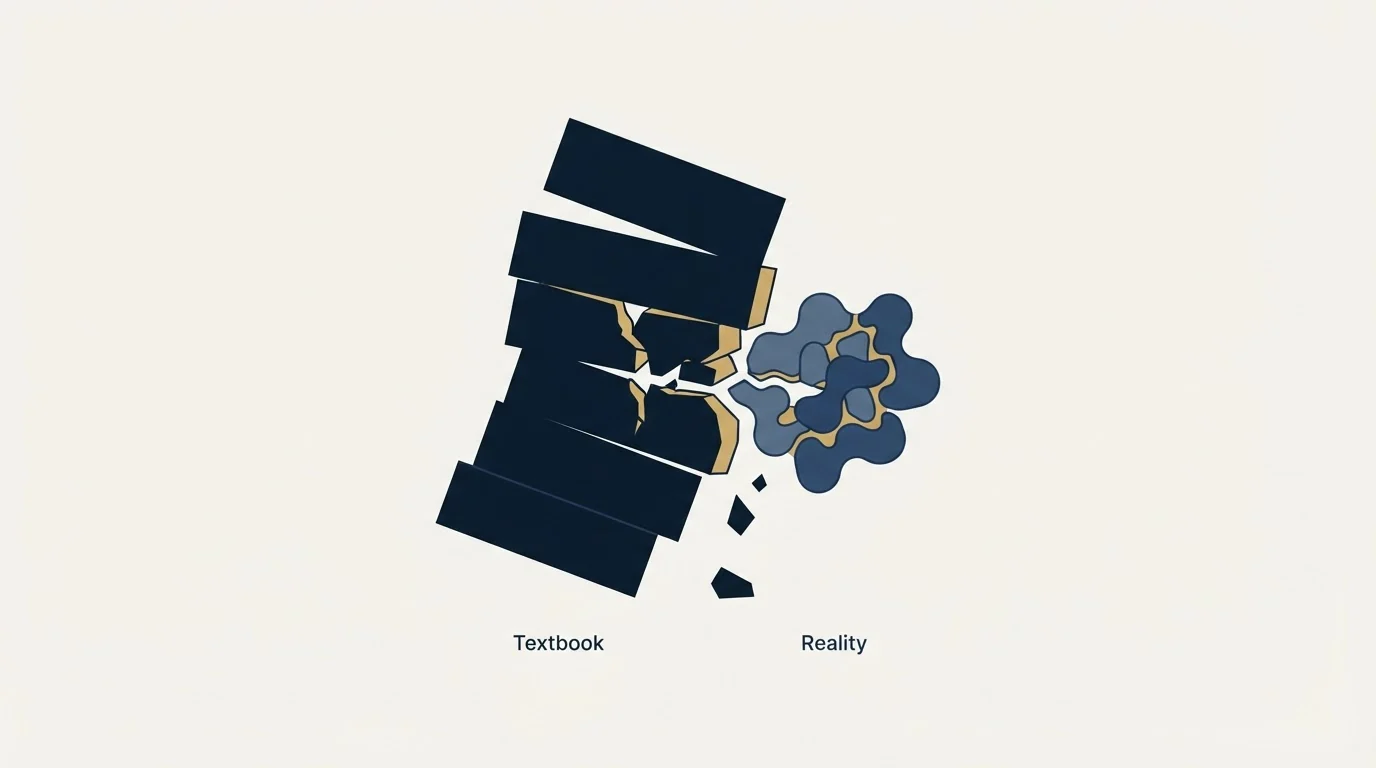 Section illustration: Where the textbook definition breaks