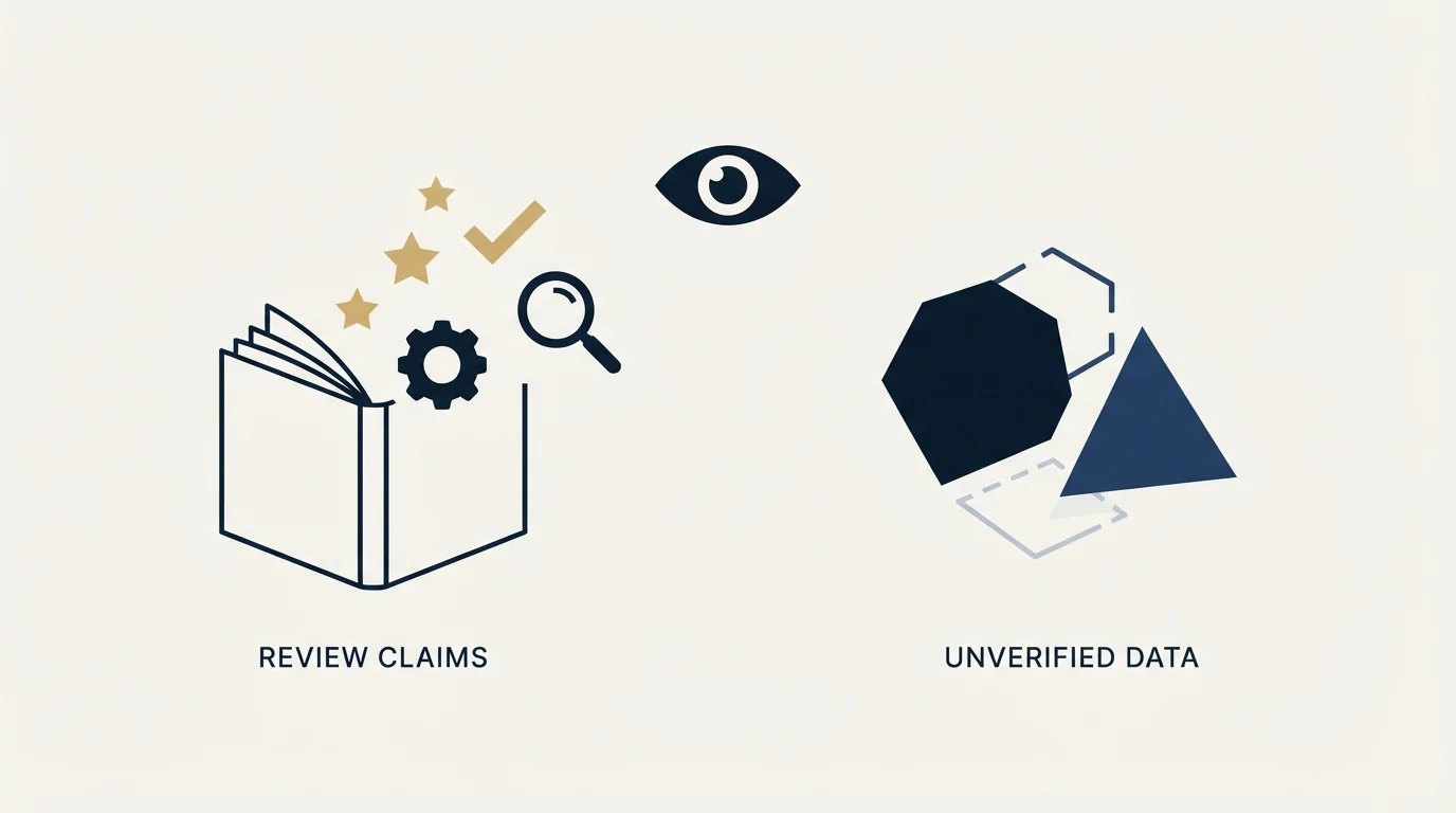 Section illustration: What the review platforms say, and what we could not