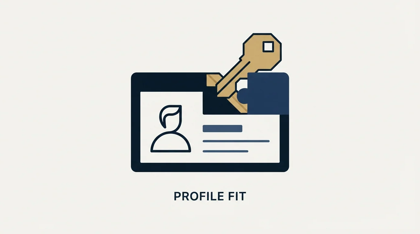 Section illustration: The LinkedIn half of the product