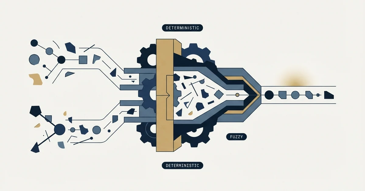 Editorial illustration for Record Matching