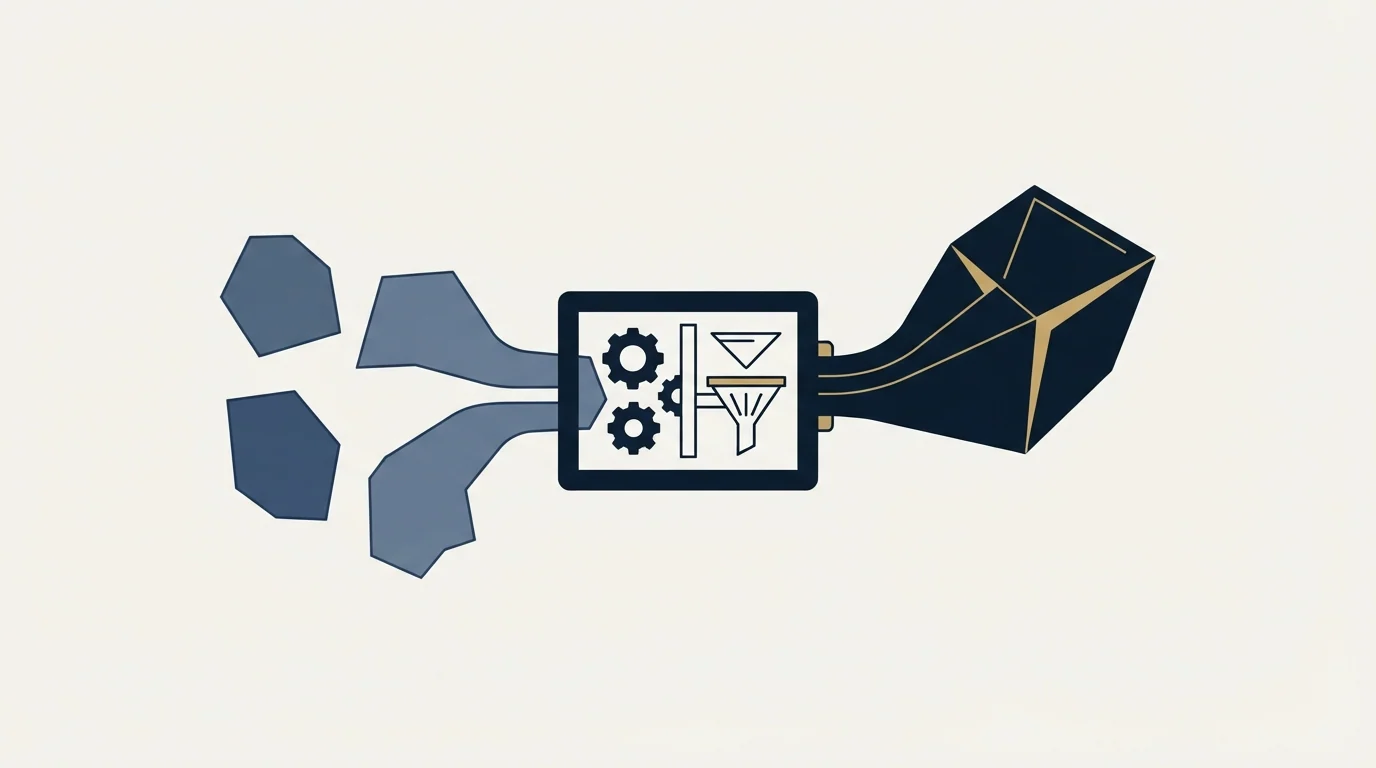Section illustration: What the product does now, in four jobs