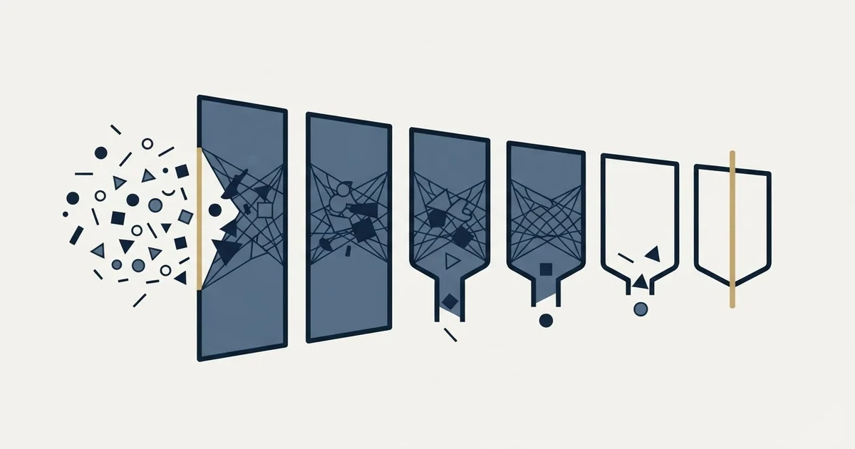 Editorial illustration for Sales Funnel Template