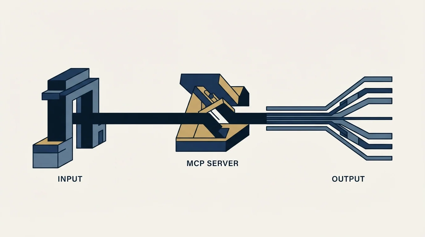 Section illustration: The MCP server, and what it changes