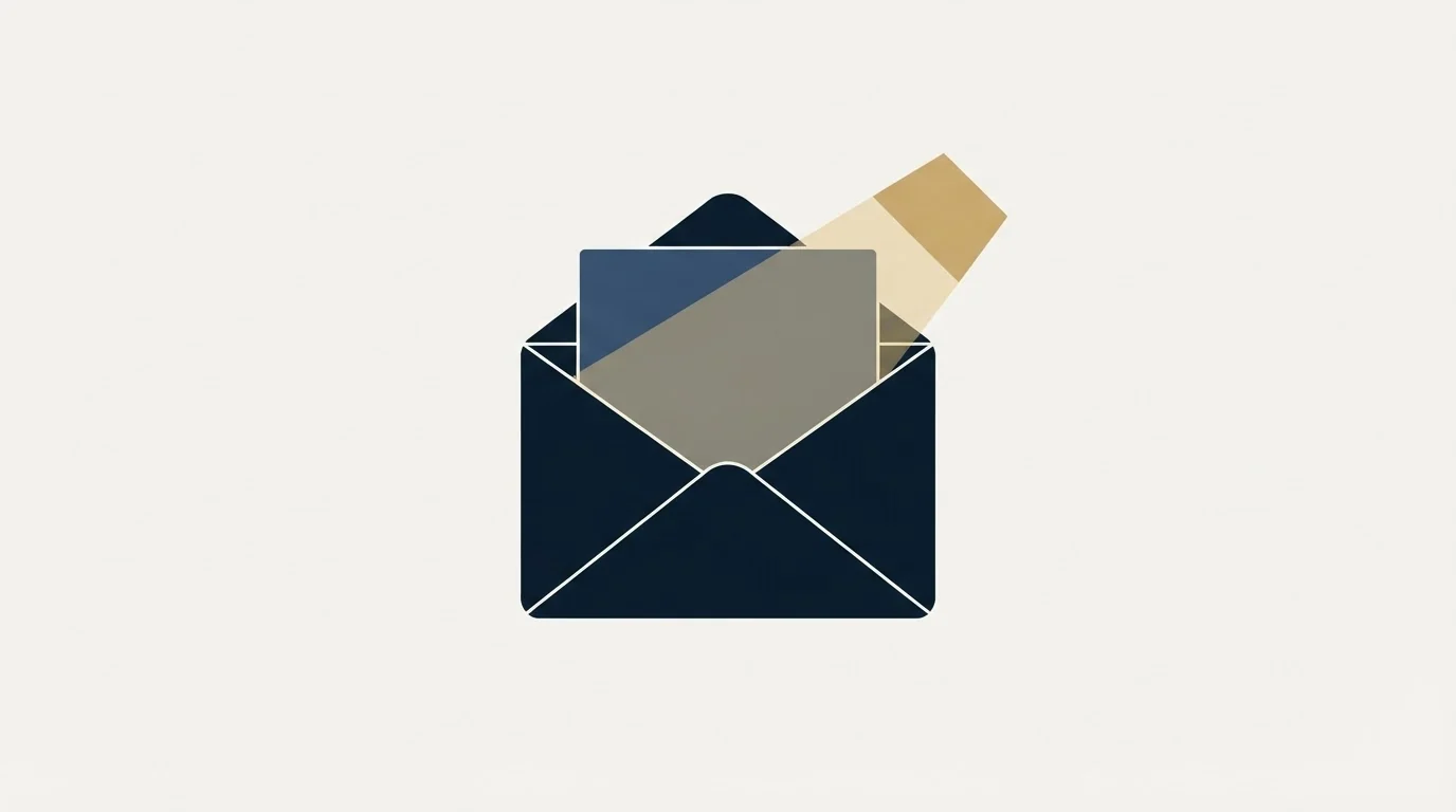 Section illustration: The cold email test