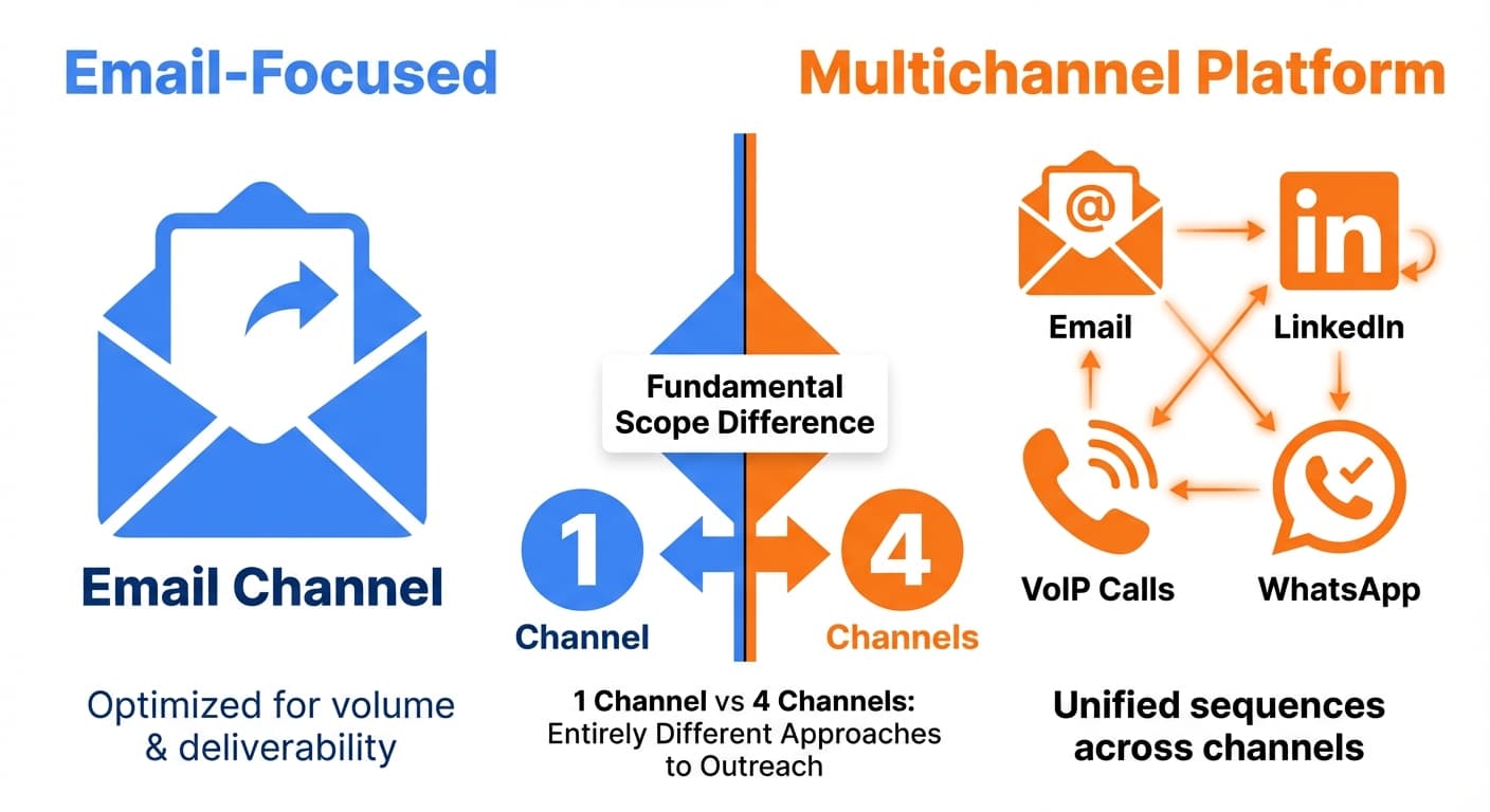Instantly vs Lemlist channel comparison