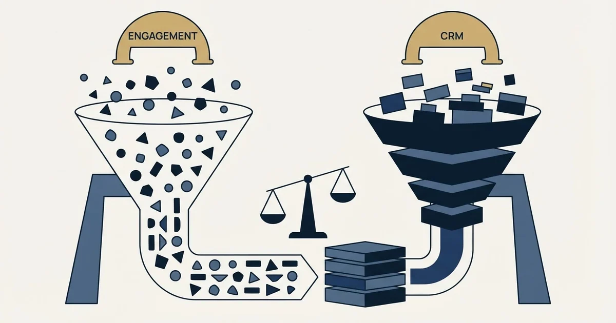 Editorial illustration for vs Bitrix24