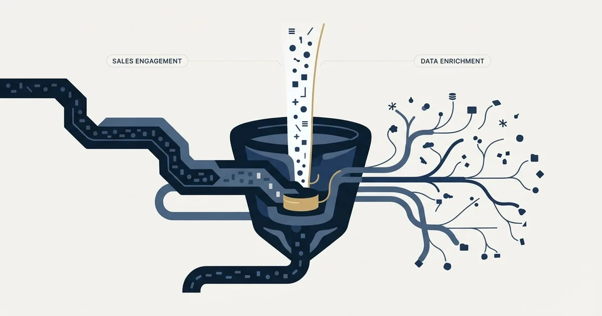 Editorial illustration for vs Crustdata