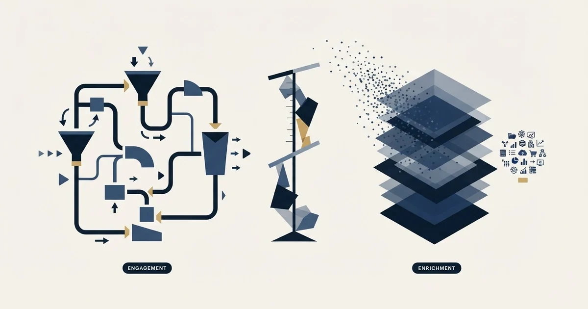 Editorial illustration for vs Dropcontact