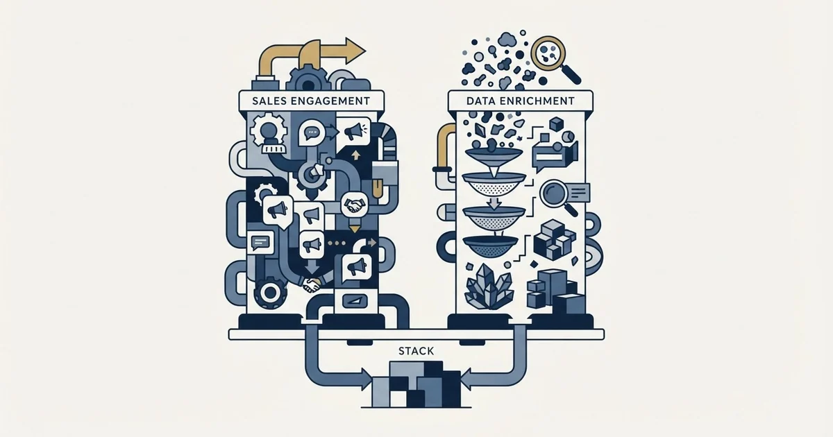 Editorial illustration for vs PredictLeads