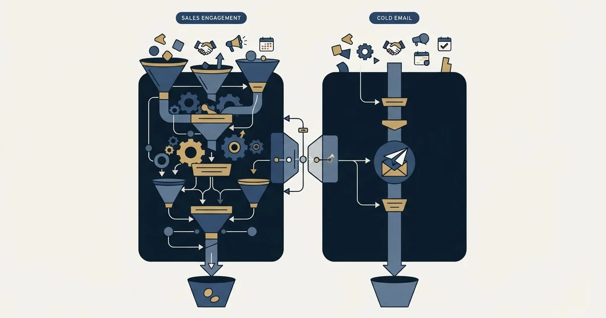 Editorial illustration for vs Snov.io