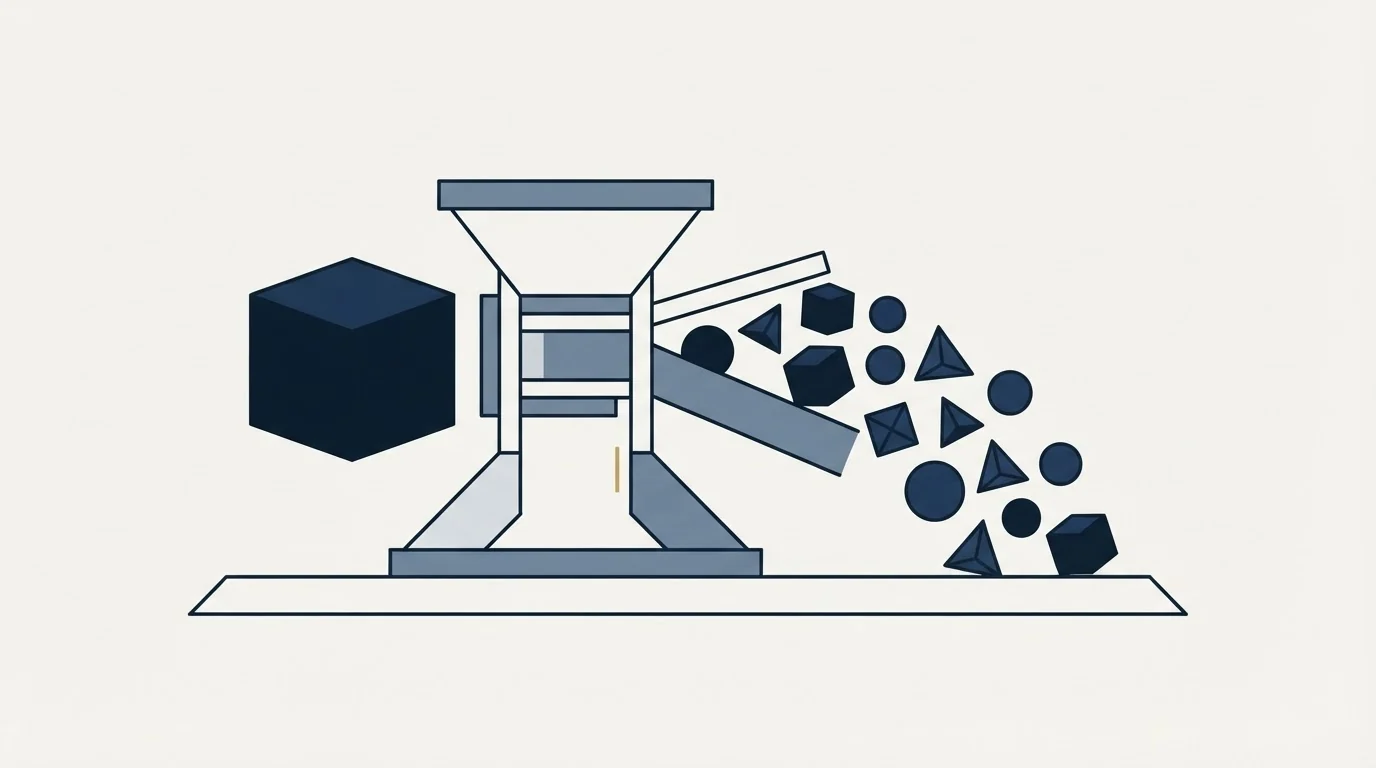 Section illustration: Volume changes the arithmetic, not the standard