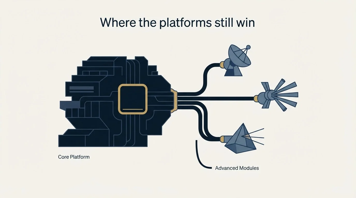 Section illustration: Where the platforms still win