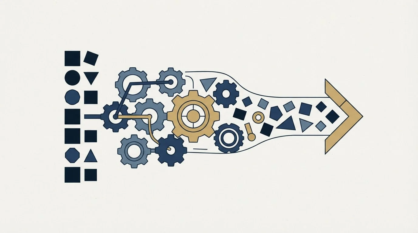 Section illustration: Turning the list into motion