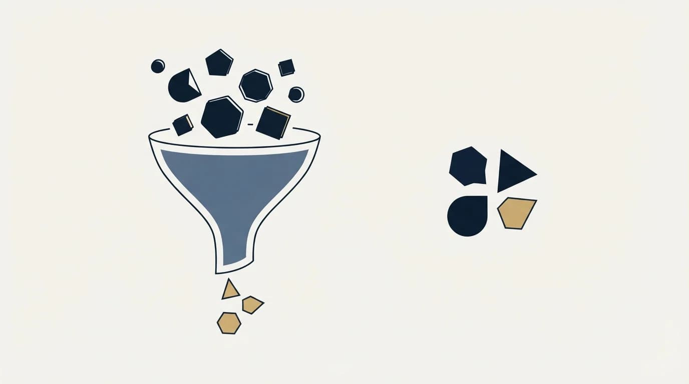Section illustration: Sizing the list to the situation