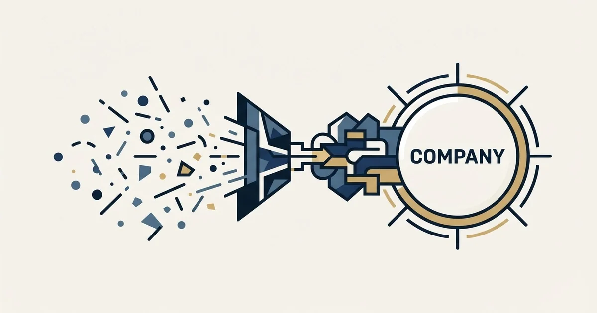 Editorial illustration for Account-Based Selling
