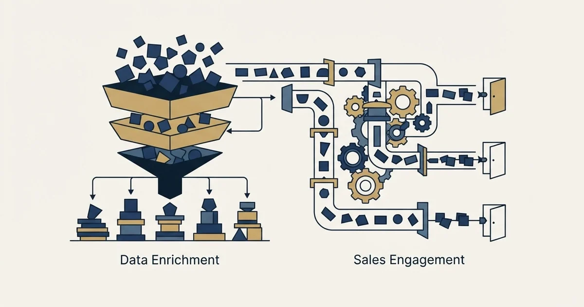 Editorial illustration for Adapt.io vs Closely