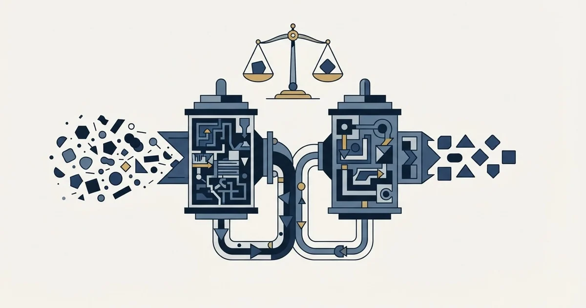 Editorial illustration for Adapt.io vs Datagma
