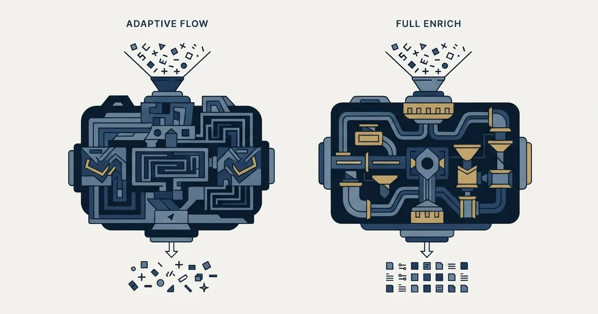 Editorial illustration for Adapt.io vs FullEnrich