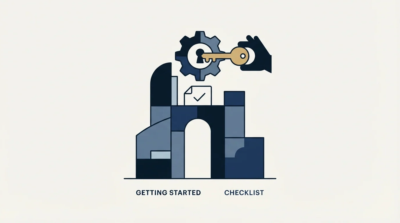 Section illustration: Getting Started Checklist