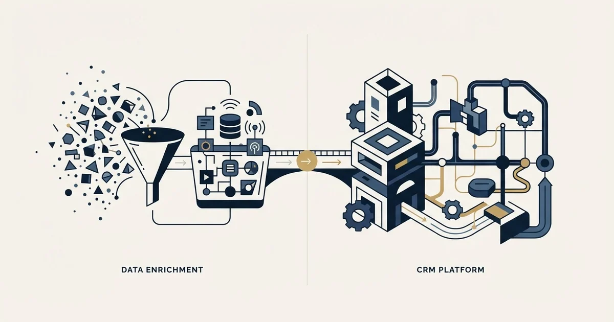 Editorial illustration for Adapt.io vs Microsoft Dynamics Sales