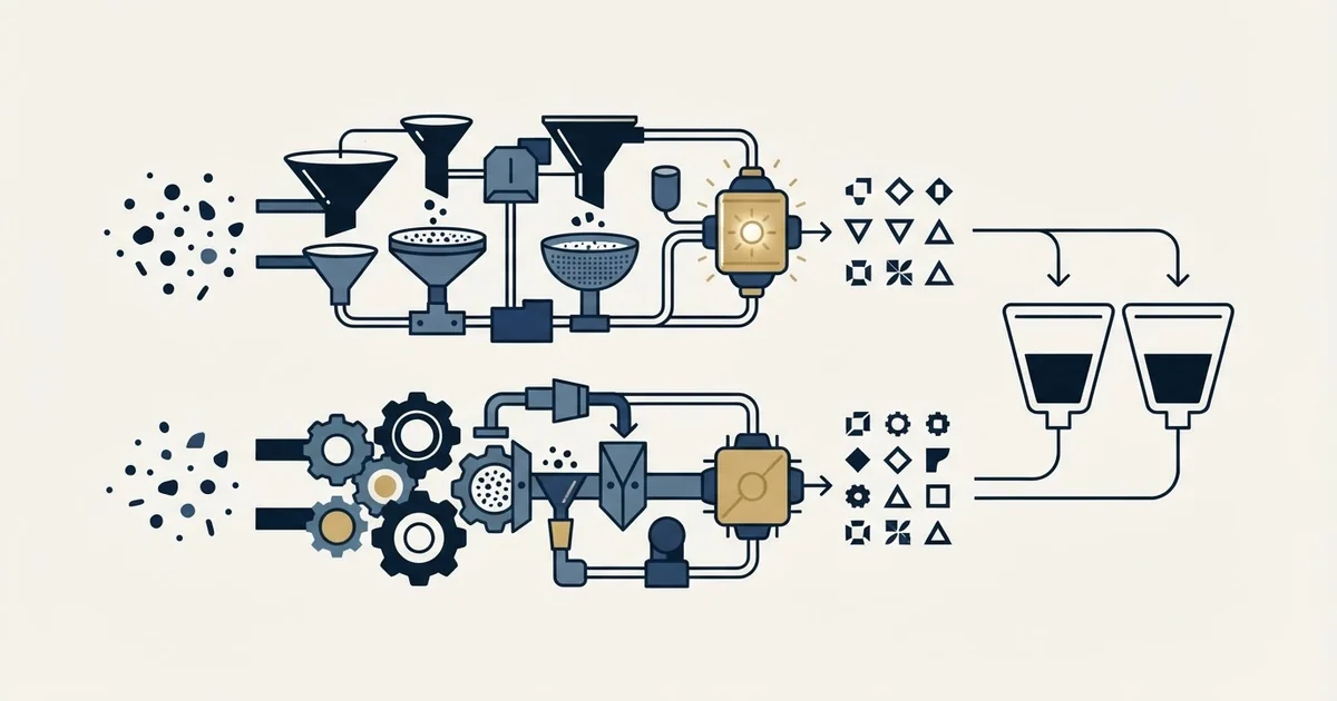 Editorial illustration for Adapt.io vs People Data Labs