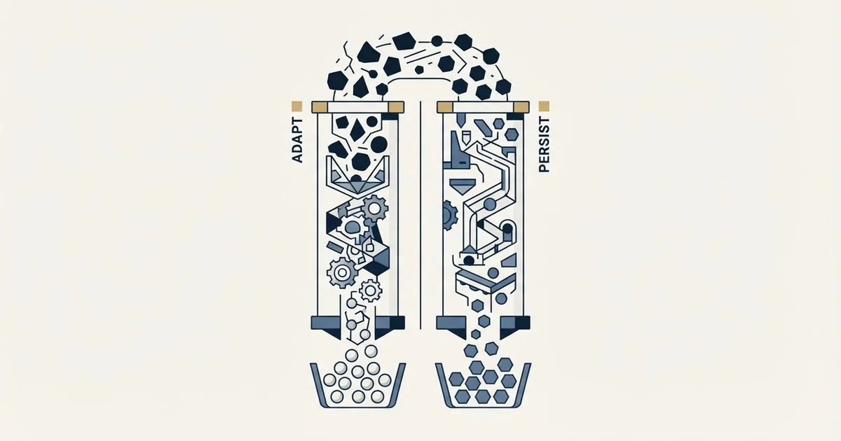 Editorial illustration for Adapt.io vs PersistIQ
