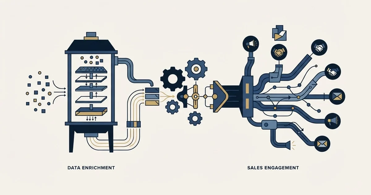 Editorial illustration for Adapt.io vs We-Connect