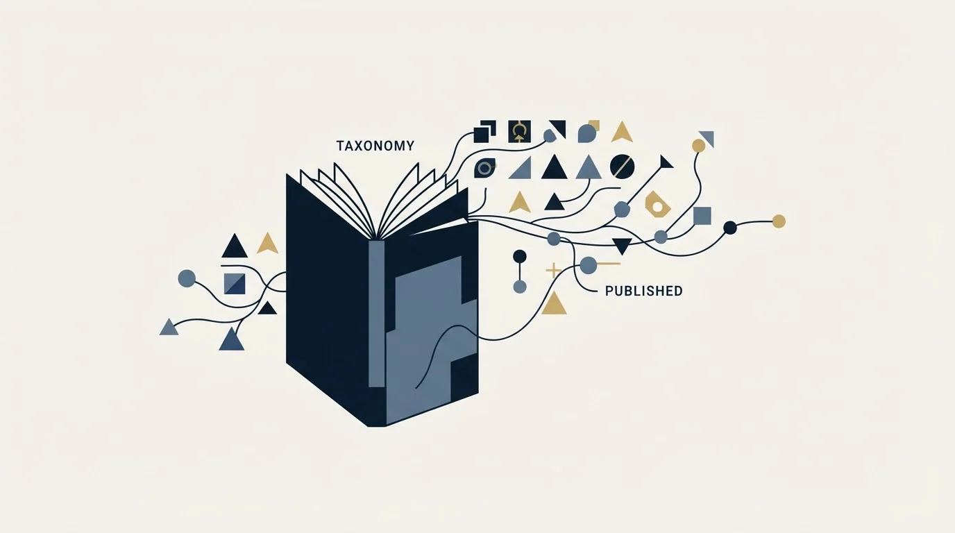 Section illustration: The fraud taxonomy is published, which is itself informative