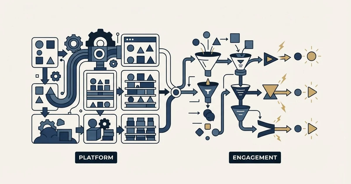 Editorial illustration for Agile CRM vs Amplemarket