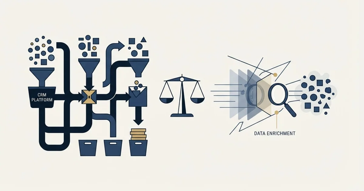 Editorial illustration for Agile CRM vs BetterContact