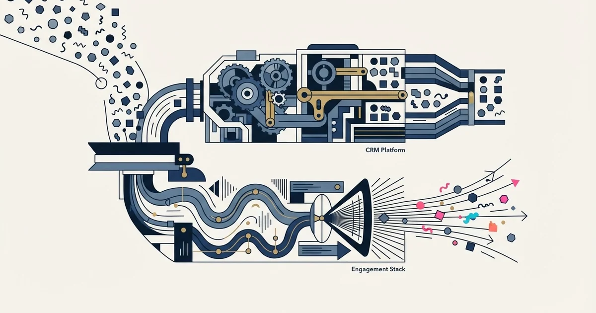 Editorial illustration for Agile CRM vs Buzz.ai