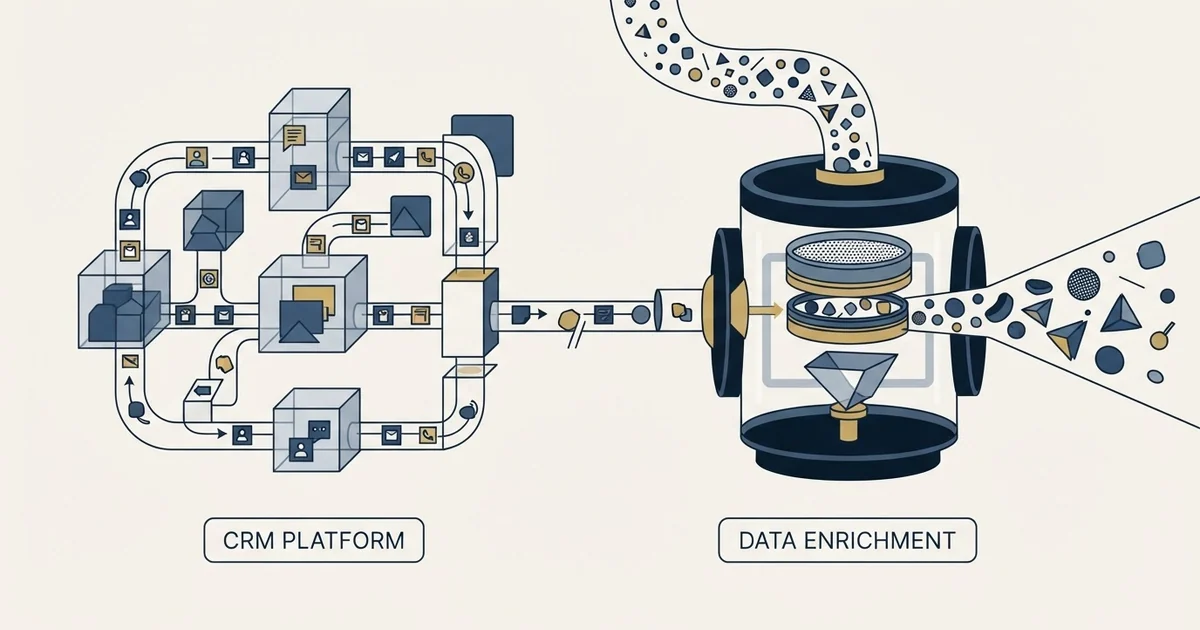 Editorial illustration for Agile CRM vs Datanyze