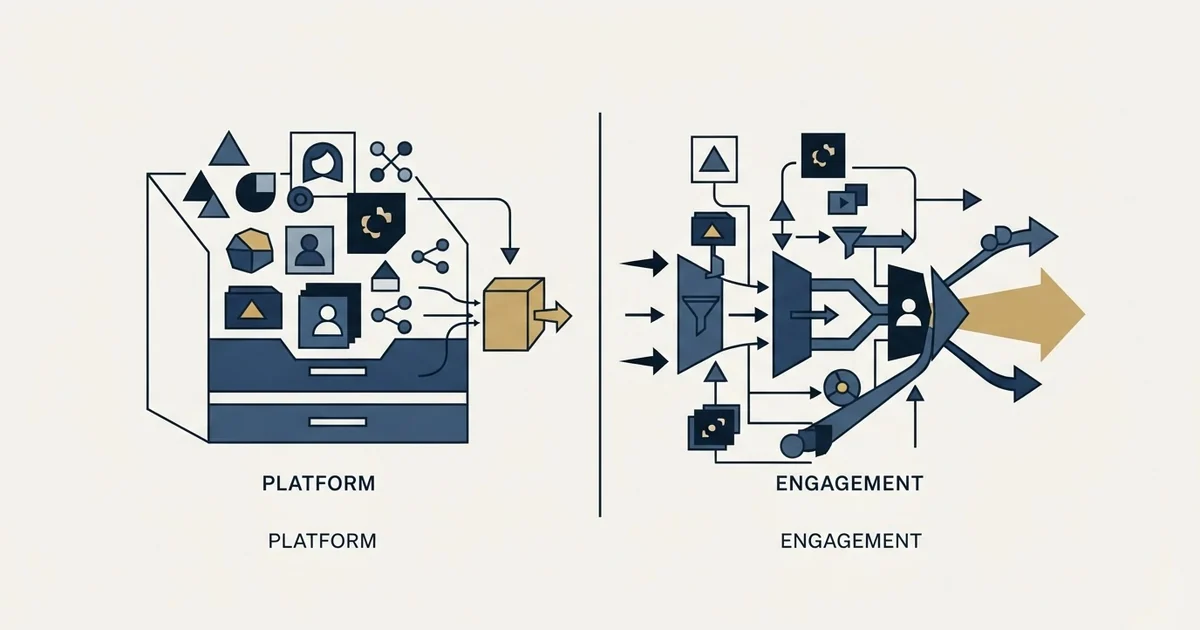 Editorial illustration for Agile CRM vs Koncert