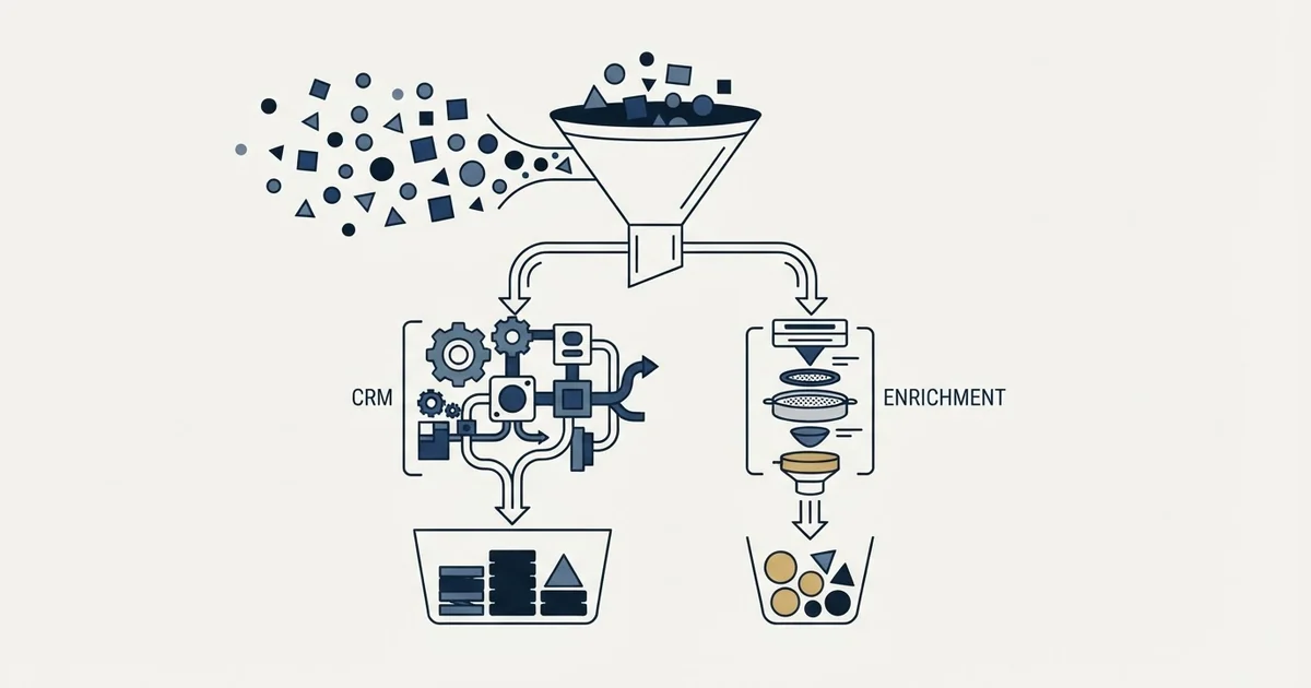 Editorial illustration for Agile CRM vs MailerCheck