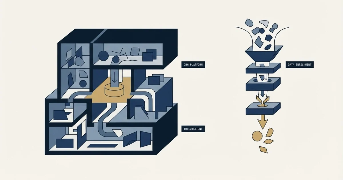 Editorial illustration for Agile CRM vs Prospeo