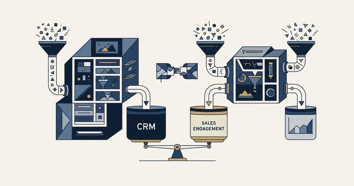 Editorial illustration for Agile CRM vs Salesforge
