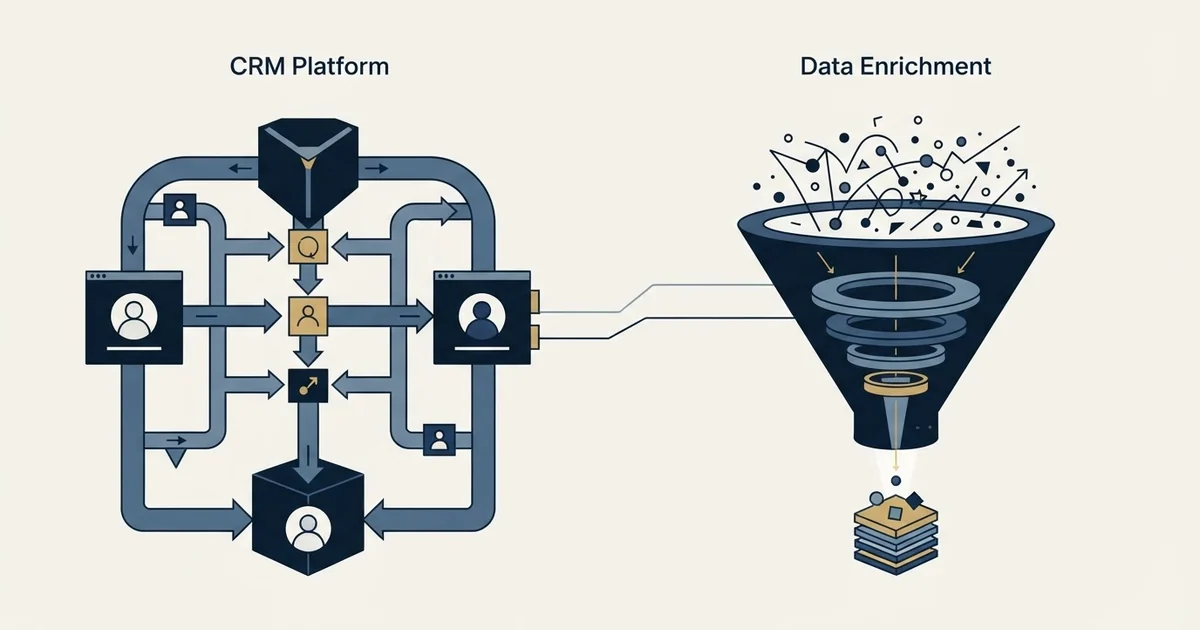 Editorial illustration for Agile CRM vs SignalHire