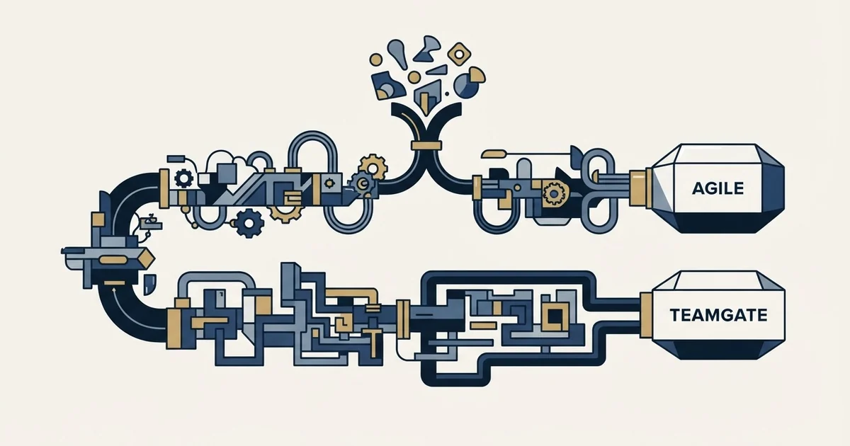 Editorial illustration for Agile CRM vs Teamgate