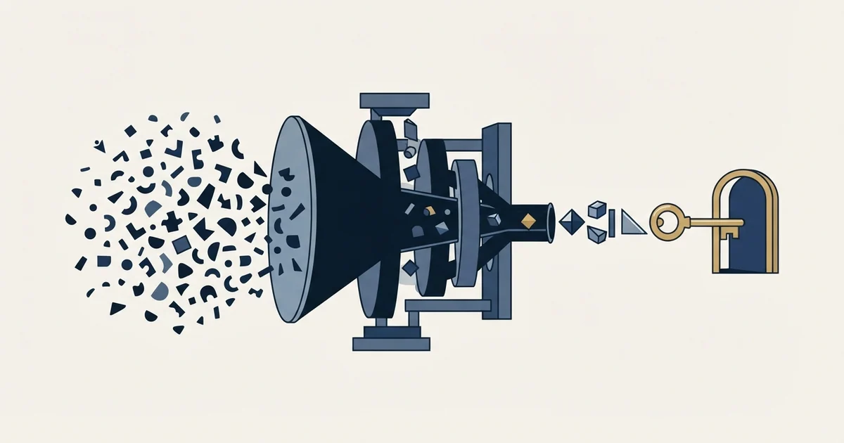 Editorial illustration for AI Lead Generation