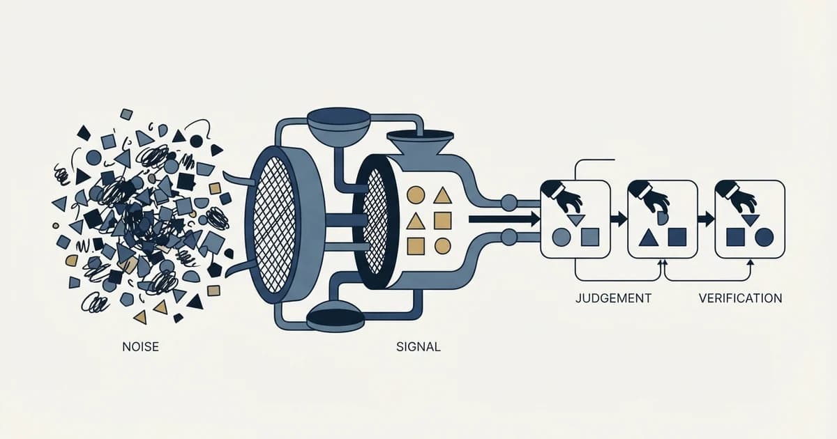 Editorial illustration for AI Prospecting