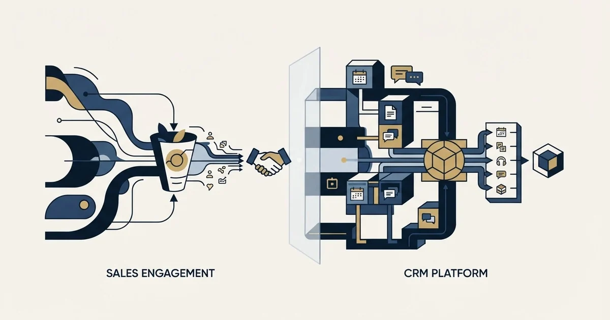 Editorial illustration for AiSDR vs Bitrix24
