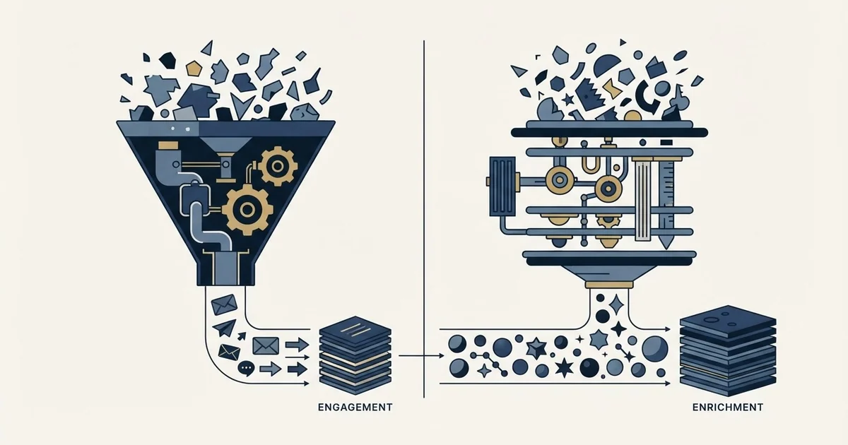 Editorial illustration for AiSDR vs Crustdata